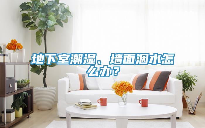 地下室潮濕、墻面洇水怎么辦？