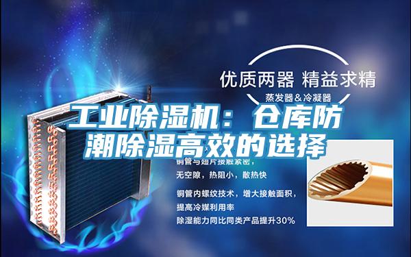 工業除濕機:倉庫防潮除濕高效的選擇