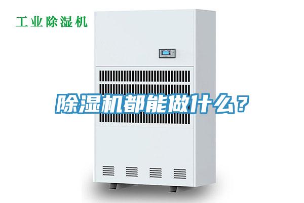 除濕機都能做什么？