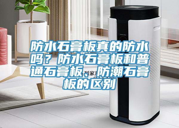 防水石膏板真的防水嗎？防水石膏板和普通石膏板、防潮石膏板的區別