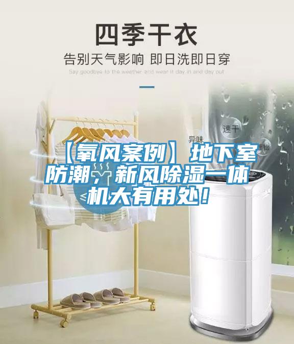 【氧風案例】地下室防潮，新風除濕一體機大有用處！