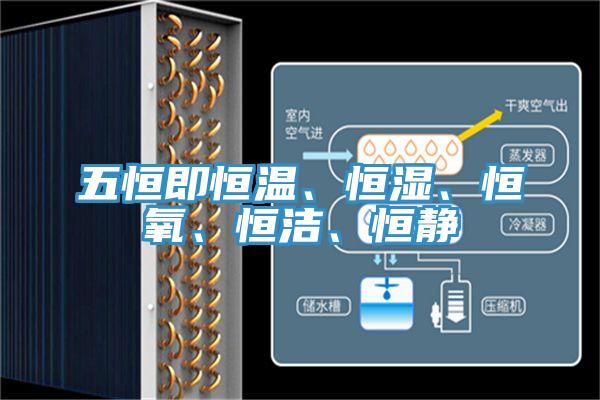 五恒即恒溫、恒濕、恒氧、恒潔、恒靜