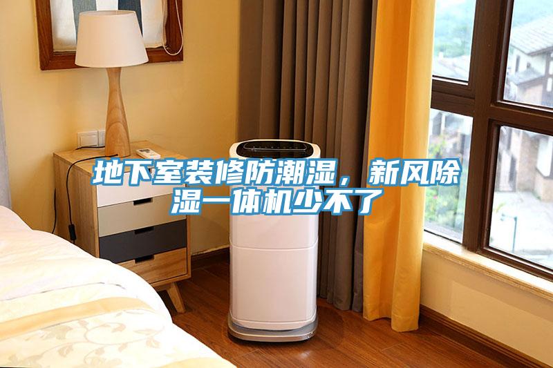 地下室裝修防潮濕，新風除濕一體機少不了
