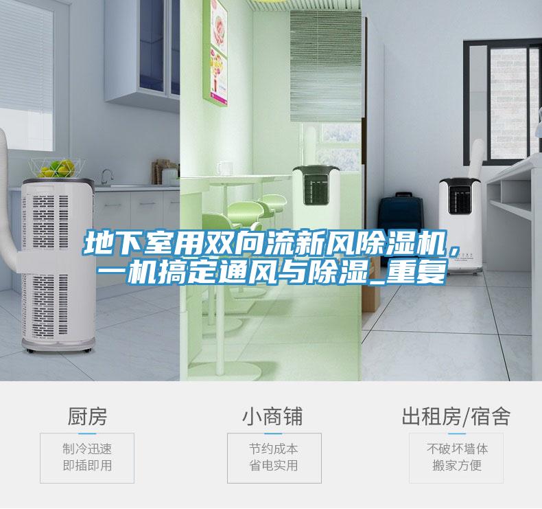 地下室用雙向流新風除濕機，一機搞定通風與除濕_重復