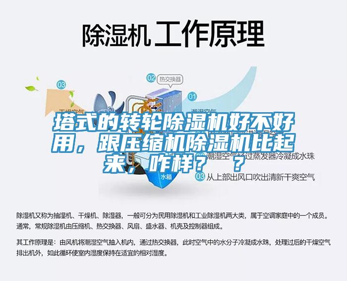 塔式的轉輪除濕機好不好用，跟壓縮機除濕機比起來，咋樣？ ？