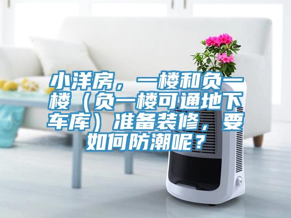 小洋房，一樓和負(fù)一樓（負(fù)一樓可通地下車(chē)庫(kù)）準(zhǔn)備裝修，要如何防潮呢？