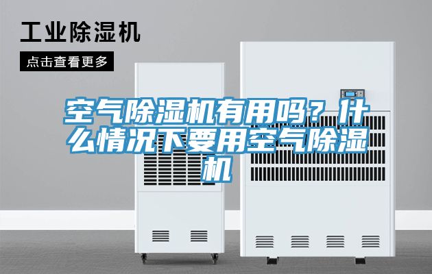 空氣除濕機有用嗎？什么情況下要用空氣除濕機