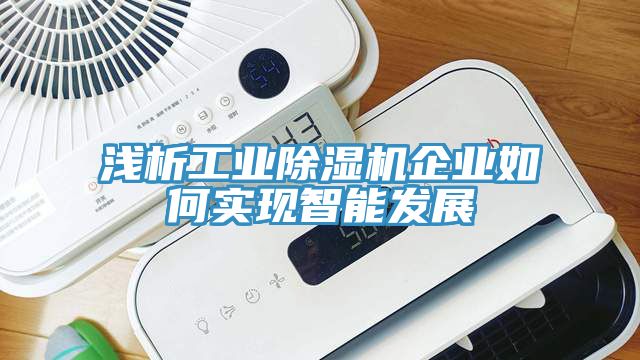 淺析工業(yè)除濕機企業(yè)如何實現智能發(fā)展