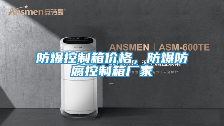 防爆控制箱價格，防爆防腐控制箱廠家