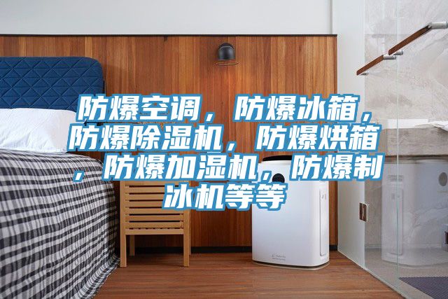 防爆空調(diào)，防爆冰箱，防爆除濕機(jī)，防爆烘箱，防爆加濕機(jī)，防爆制冰機(jī)等等