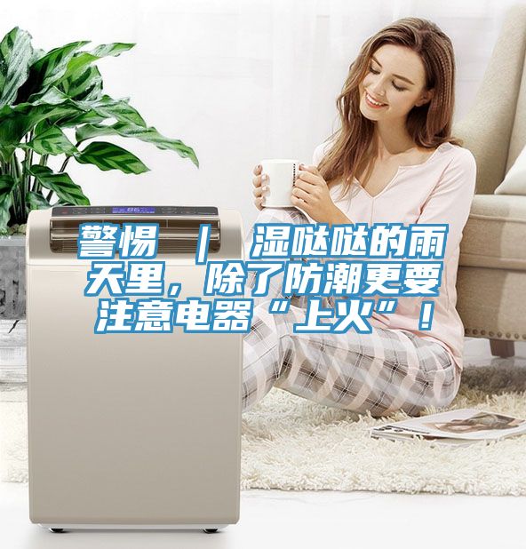 警惕 ｜ 濕噠噠的雨天里，除了防潮更要注意電器“上火”！